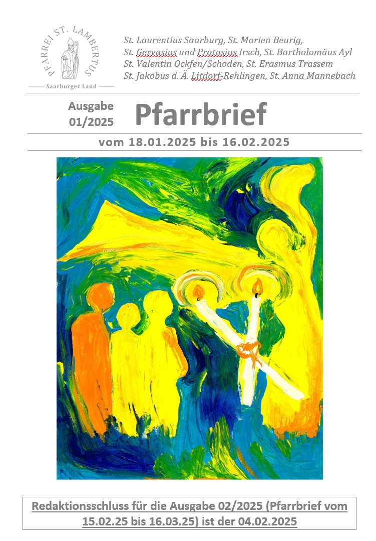Pfarrbrief 01/2025