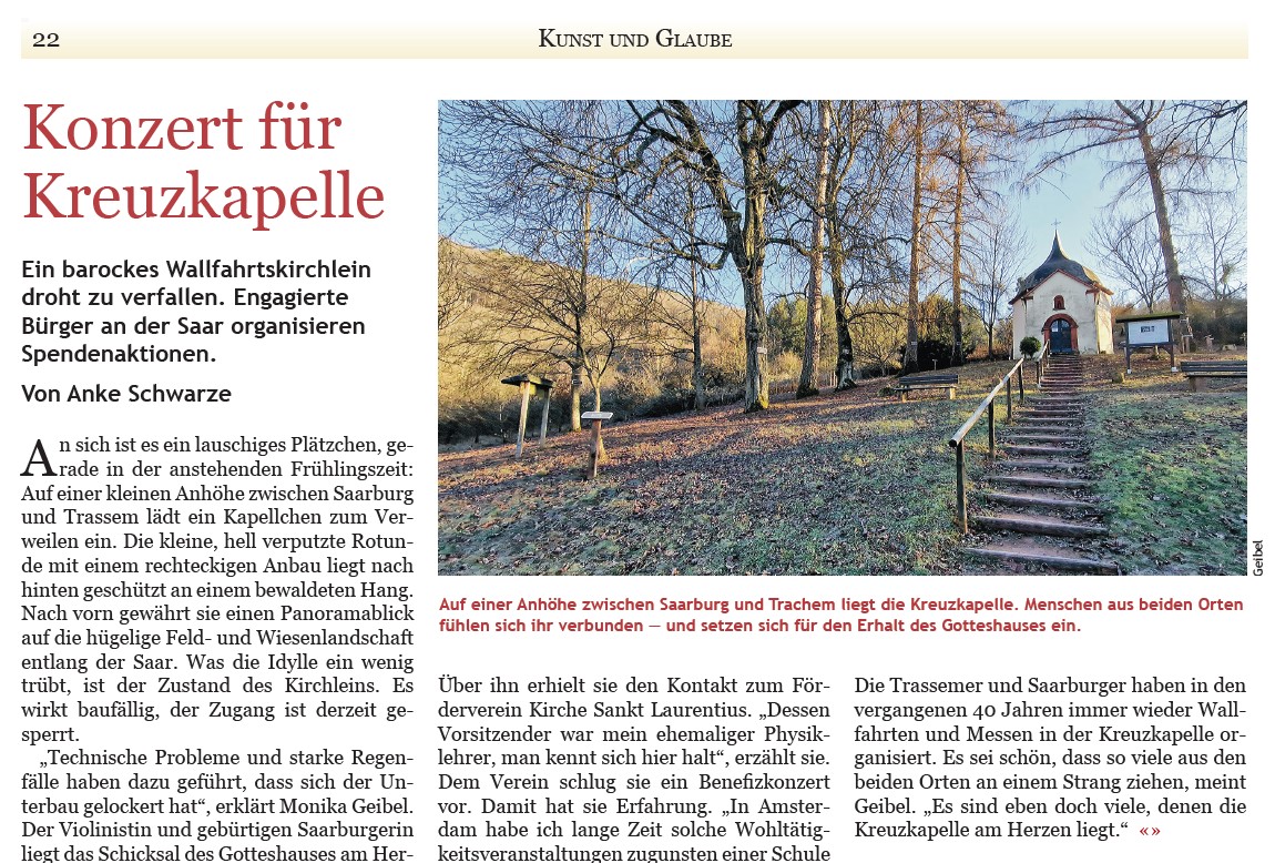 Bildausschnitt Artikel Liboriusblatt