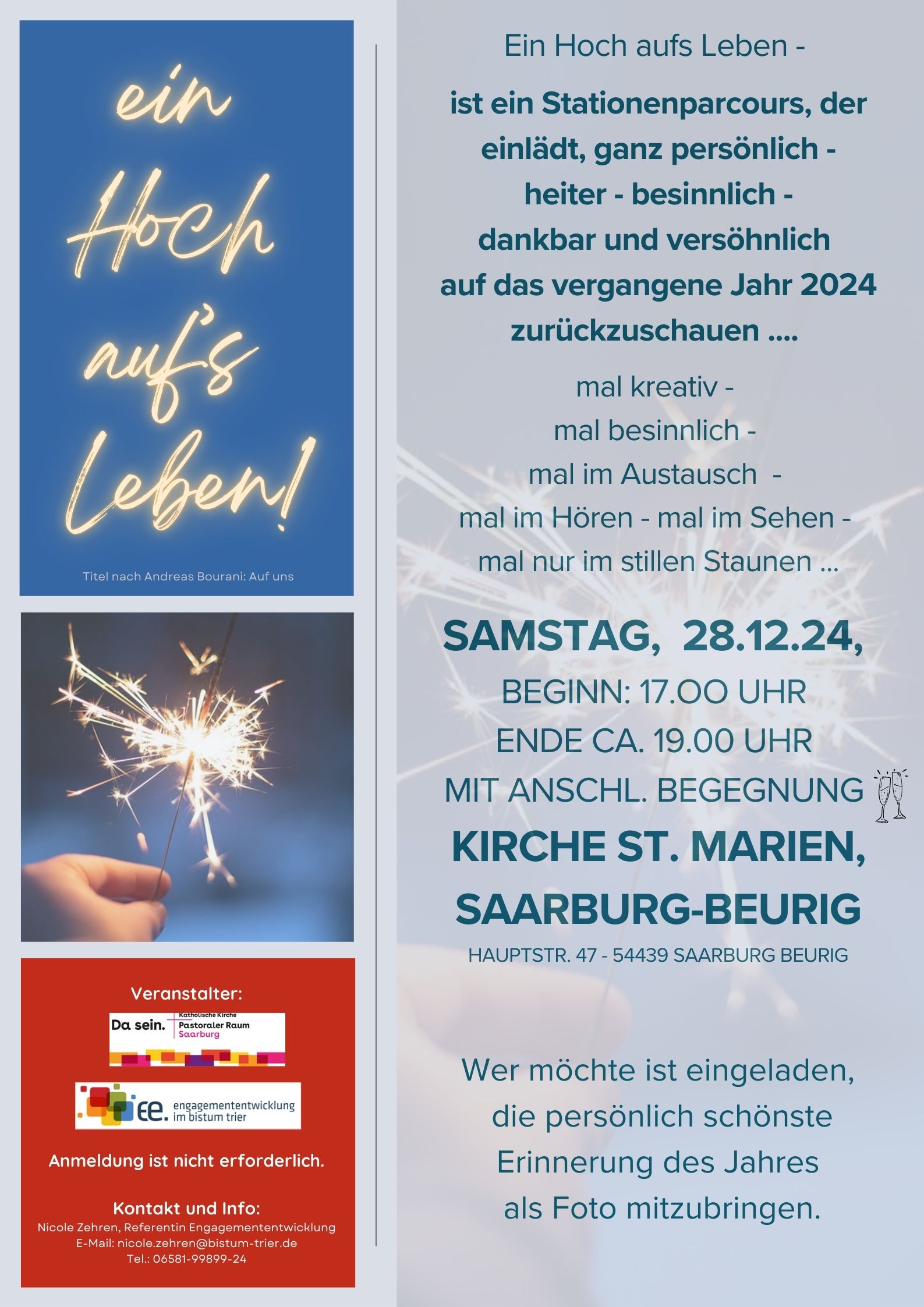 Ein Hoch aufs Leben 2024