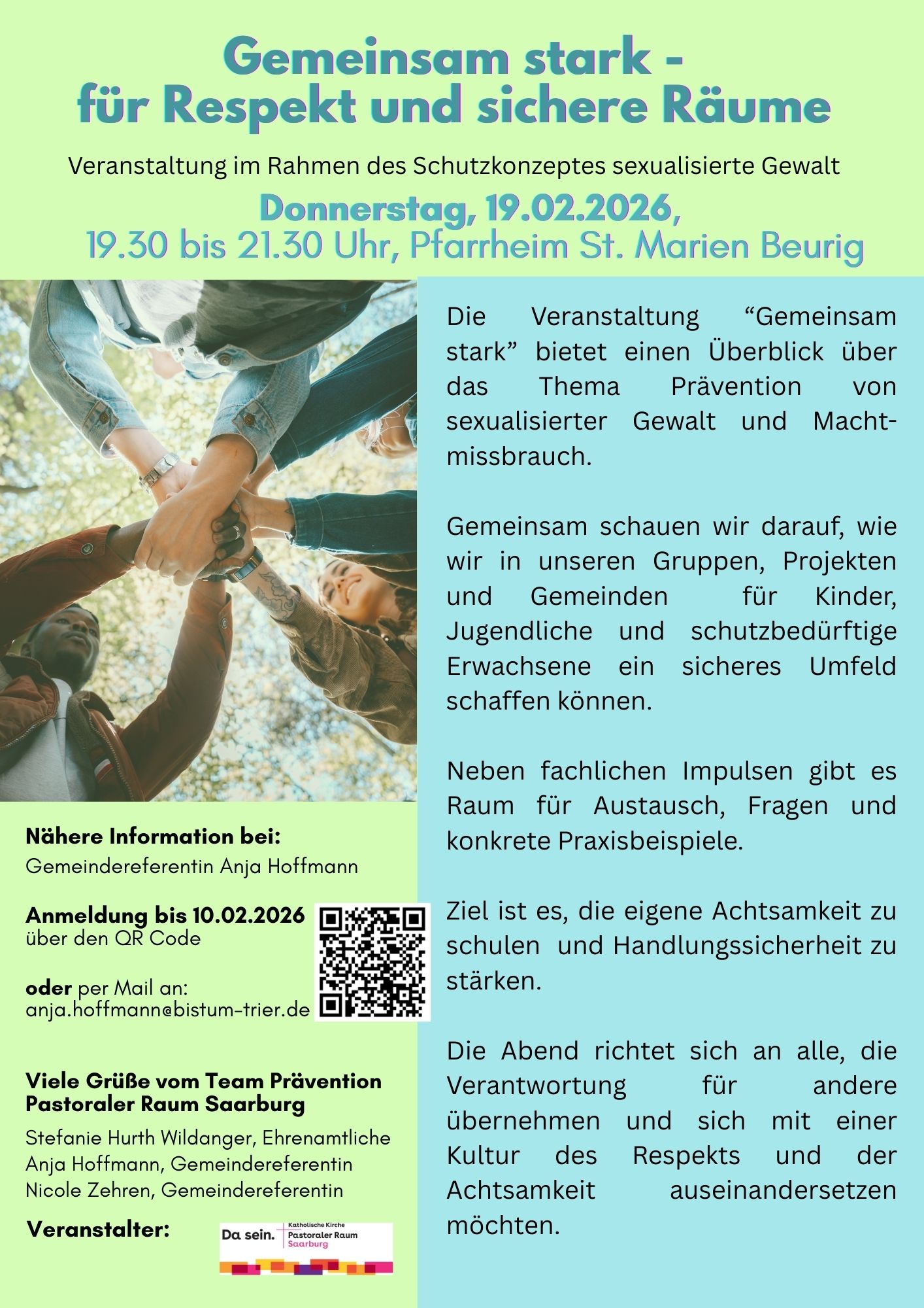Flyer Gemeinsam Stark 2026 Februar