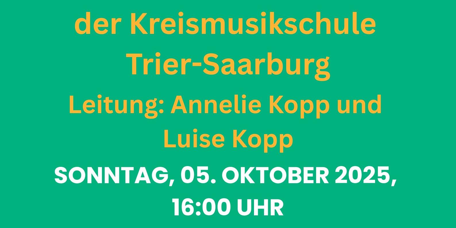 Konzert Kreismusikschule