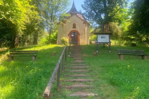 Kreuzkapelle Treppe