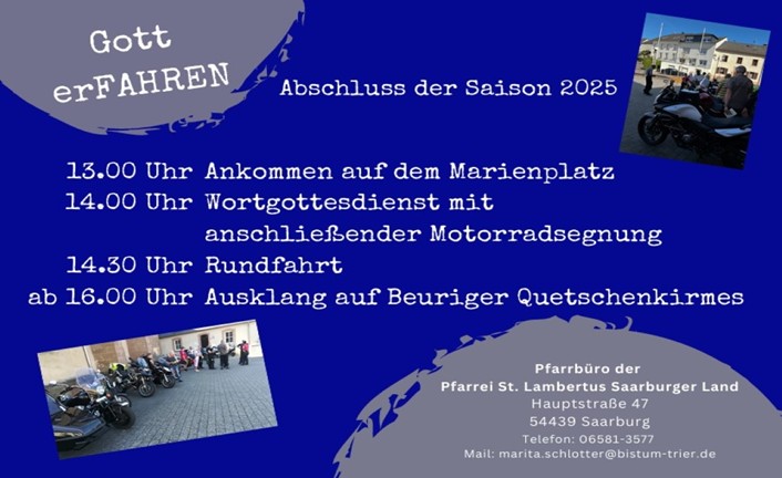 Motorradsegnung 2 2025