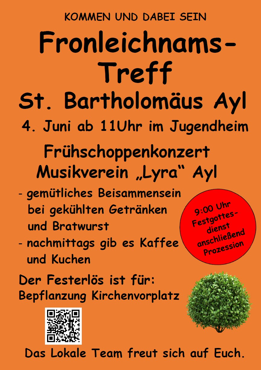 Fronleichnams-Treff Ayl 2026