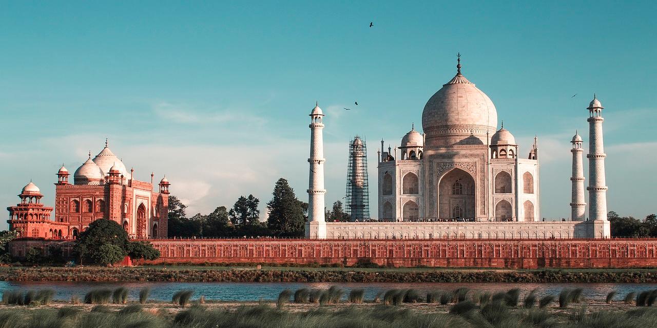 Blick auf Indien